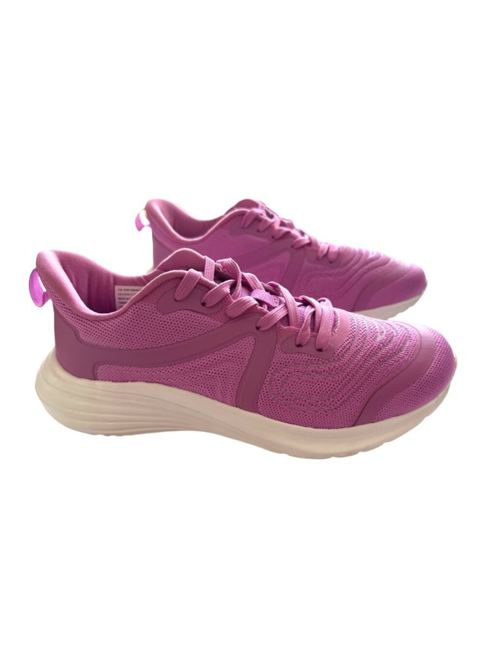 Fabletics Purple Sneakers Electric Orchid Comfort Style Lightweight Size 8.5